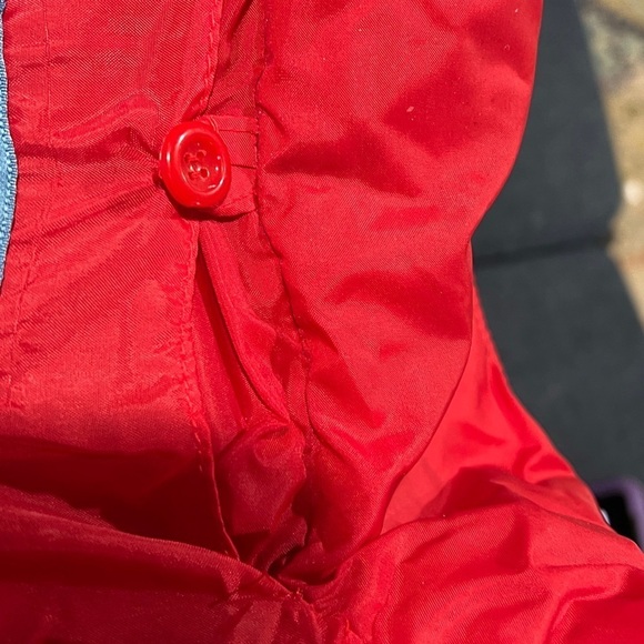 Women's Red Cyclone Ski Skiing Snowboarding Winter Outwear Zip up Jacket - Picture 4 of 10